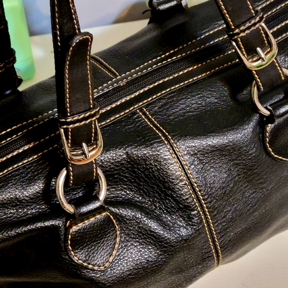 The Sak black leather purse - Picture 2 of 8